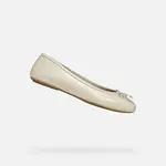 Cream women's ballet flats Geox Palmaria - Women's