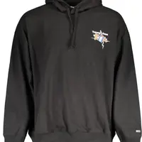 Čierna mikina Tommy Hilfiger s kapucňou