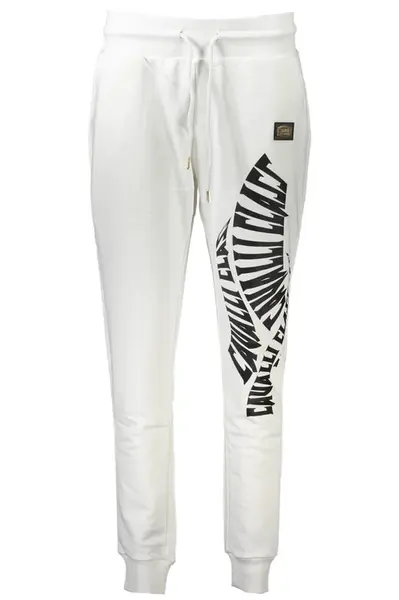 Biele dámske tepláky Cavalli Class