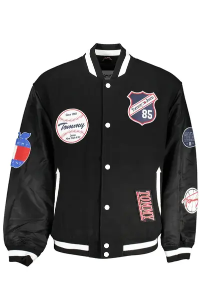 Pánska čierna bunda Tommy Hilfiger