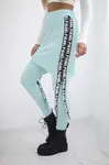 Pants/suit with mint selfie inscription