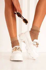Milena Béžové dámske sieťované ponožky