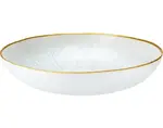 Miska Dia 21 cm, bielal/zlatá%