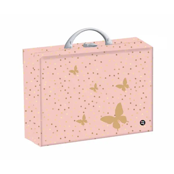 Kufřík lamino hranatý A4 OXY GO Motýl