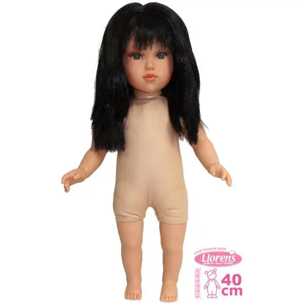Llorens 540G GRETA - realistická panenka s měkkým látkovým tělem - 40 cm