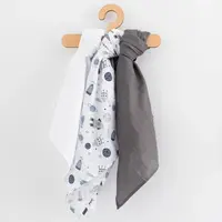 Mušelínová plenka New Baby 60x80 cm 3 ks CHLAPEC