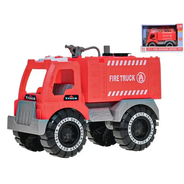 Auto hasičské 21,5cm stříkající s doplňky