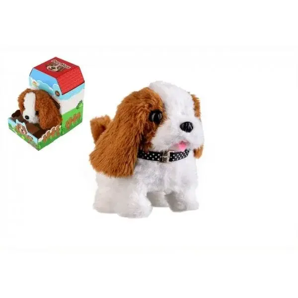 Králík 15x12cm na baterie se zvukem s pohybem