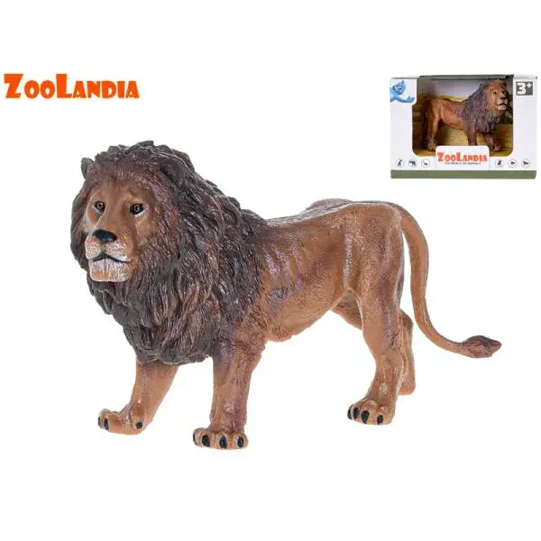 Zoolandia lev 13cm v krabičce