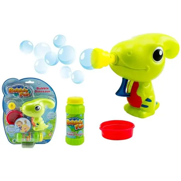 Bubble Fun Bublifuk Dinosaurus s náplní 60 ml - zelený