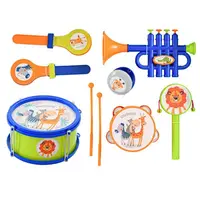 Sada hudebních nástrojů 7ks s hůlkami
