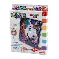 A&F Obrázek z flitrů Jednorožec