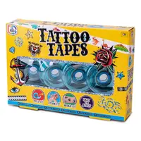 Lepicí pásky s tetováním 4ks v krabičce
