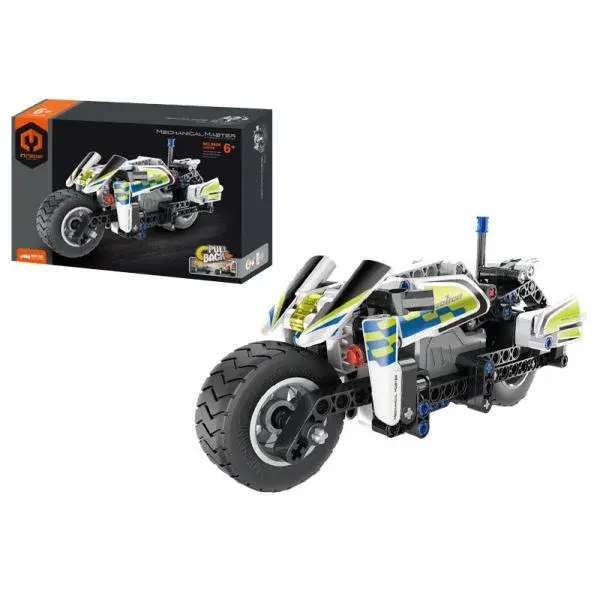 Stavebnice Policie Motorka 193 ks