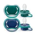 Philips AVENT Dudlík Ultra air neutral 6-18m chlapec modrá 2ks