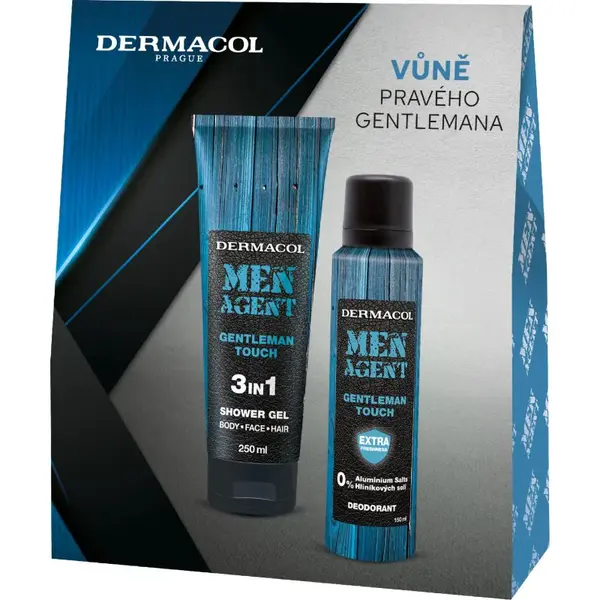 Dermacol Men Agent Gentleman Touch darčeková sada na telo pre mužov