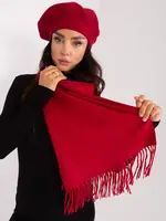 Scarf-AT-SZ-23185.90P-burgundy