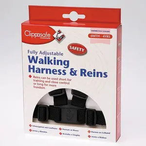 CLIPPASAFE Vodítko pro dítě, black