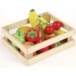 Tidlo Dřevěná bedýnka s ovocem