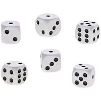 Kostky hrací 16mm 6ks