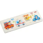 Haba Dřevěné vkládací puzzle Dopravní prostředky