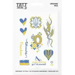 TATTonMe Voděodolné dočasné tetovačky Ukrajina mix