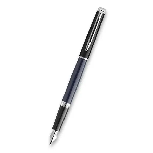 Plnicí pero Waterman Hémisphère Colour Blocking  Black & Blue CT - hrot F