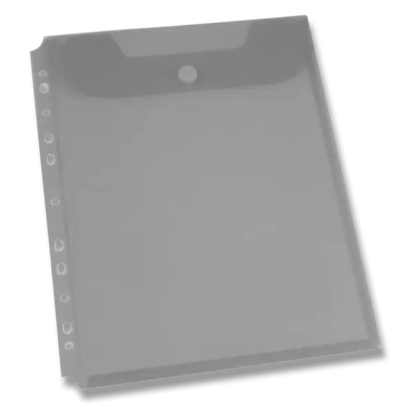 Spisovka závěsná FolderMate Clear, A4, horní chlopeň - kouřová