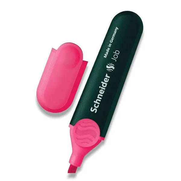 Zvýrazňovač Schneider Job - růžový
