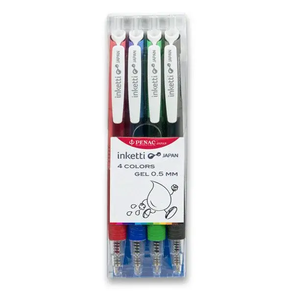 Roller Penac Inketti - sada 4 základních barev