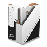 Magazin box Hit Office - archivační box, 75 mm - černý