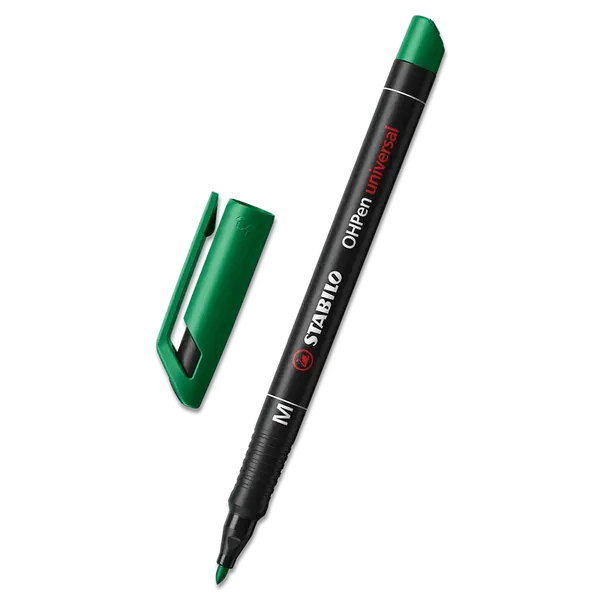 Permanentní popisovač STABILO OHPen 843 M - zelený
