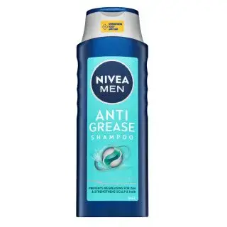 Nivea Men Anti Grease Shampoo čistiaci šampón pre rýchlo mastiace sa vlasy 400 ml