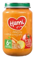HAMI Príkrm Zelenina s morkou a paradajkami 200 g