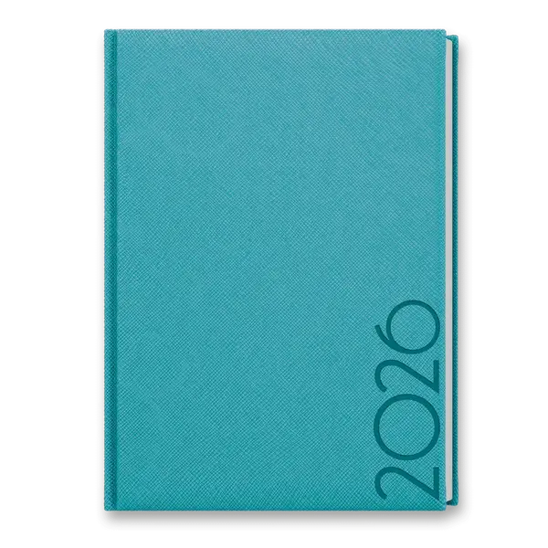 Diář Tora 2026 - A5, denní, tyrkysový