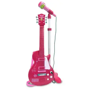 Bontempi Rocková elektrická kytara s mikrofonem a stojanem 245872