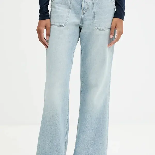 Džíny Tommy Jeans dámské, high waist, DW0DW21518