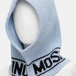 Vlněná kukla Moschino béžová barva, M3136 65414
