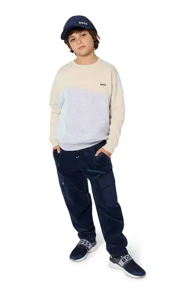 Dětská bavlněná kšiltovka BOSS