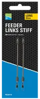 Preston innovations závěska feeder links stiff 2 ks - long 80 mm