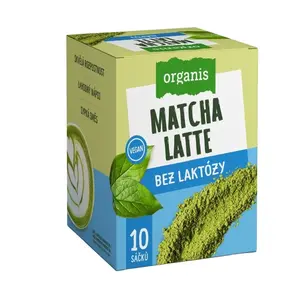 Organis Matcha Latte bez laktózy 10x27 g