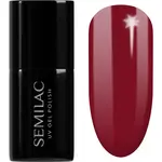 Semilac UV Hybrid Winter Collection gelový lak na nehty s použitím UV/LED lampy odstín 592 Jelly Cherry 7 ml