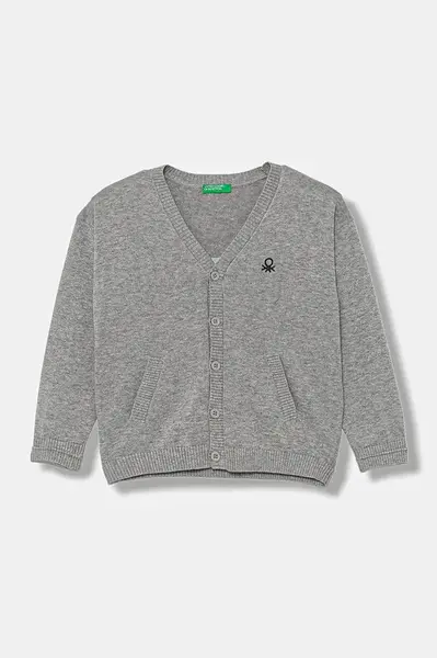 Dětský bavlněný kardigan United Colors of Benetton