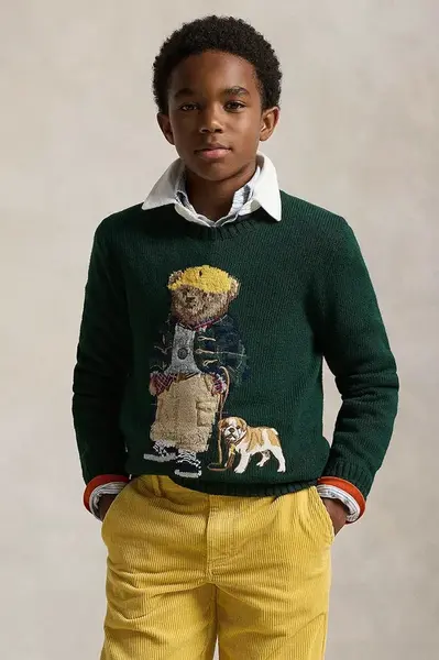 Dětský bavlněný svetr Polo Ralph Lauren