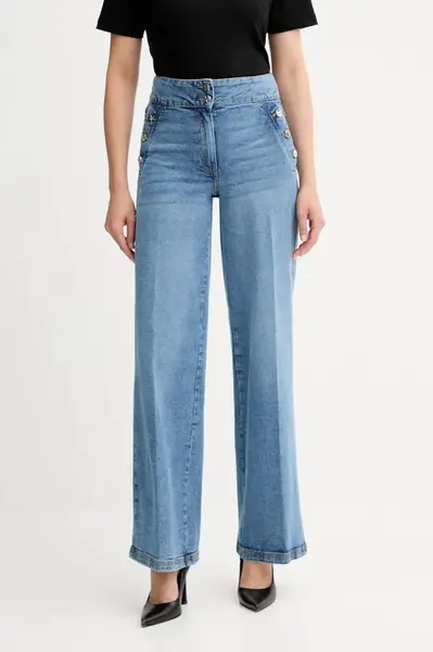 Džíny Silvian Heach BINNO dámské, modrá barva, GPA25026JE