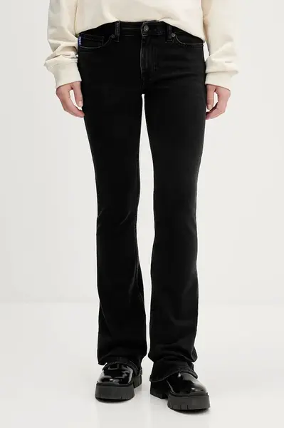 Džíny Hugo Blue Getti_B dámské, medium waist, 50546332