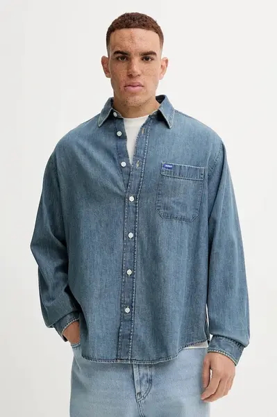 Džínová košile Hugo Blue Ebalto