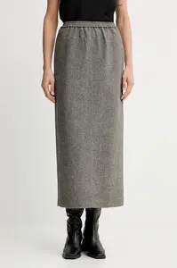 Sukně s příměsí vlny ISABELLE BLANCHE