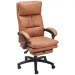 MID.YOU KANCELÁŘSKÉ KŘESLO, mikrovlákno, hnědá