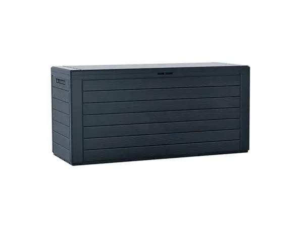 Box zahradní WOODEBOX antracit 116 cm - 280L - rozbaleno - poškozený obal